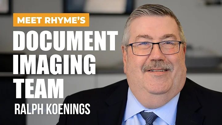 Meet Rhyme's Document Imaging Team: Ralph Koenings
