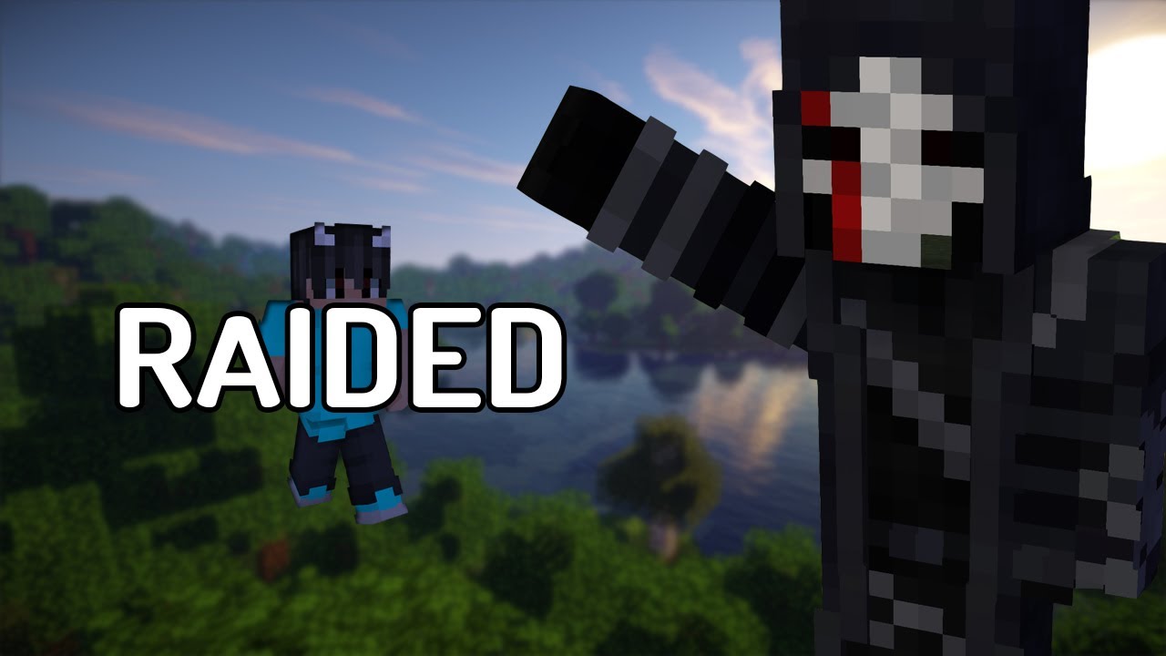 So we raided our enemy's base in this SMP