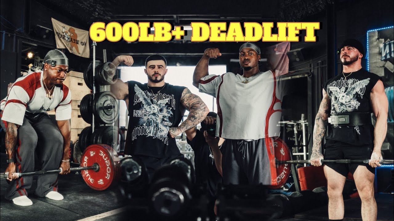 THIS LEG WORKOUT DESTROYED US | HEAVY DEADLIFTS 🏋🏾‍♂️💪🏾