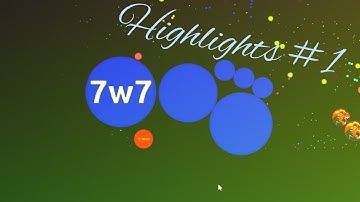 Blob.io 73 Clan highlights #1 (the real trick split kings of blob.io)