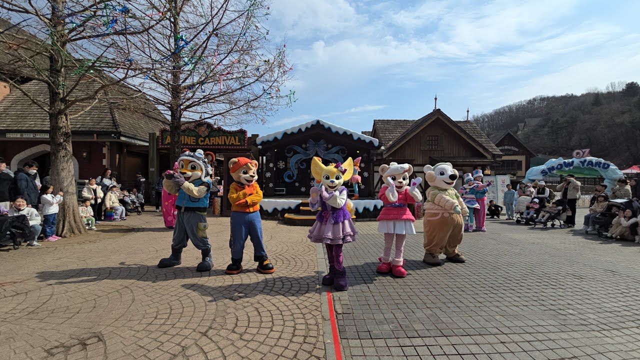 26년 3월 1일 런런런! 스노우 프렌즈 #에버랜드 #everland 