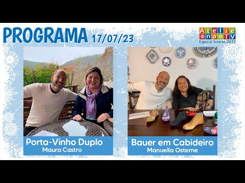 Porta Vinho Duplo E Bauer em Cabideiro