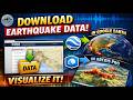 Download Free Earthquake Data From USGS Like a GIS Expert | Earthquake Mapping