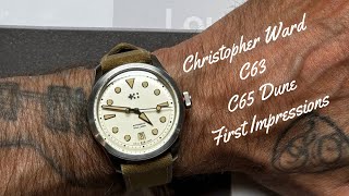 Christopher Ward C65 Dune First Impressions Review
