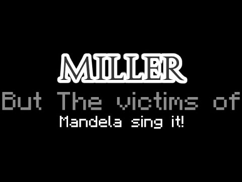 Miller but Mandela Catalogue Characters Sing it (Mandela Catalogue Cover) 