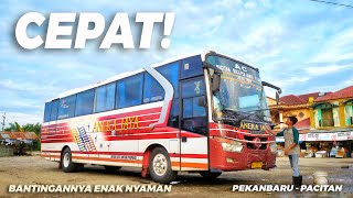 Download lagu PART 2 | Comfortable & Fast ANEKA JAYA Bus | Long Distance Front Engine Bus Ride