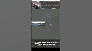 🖊️ 3D Animation Lesson 04 Part 03: Grease Pencil Tool in Maya