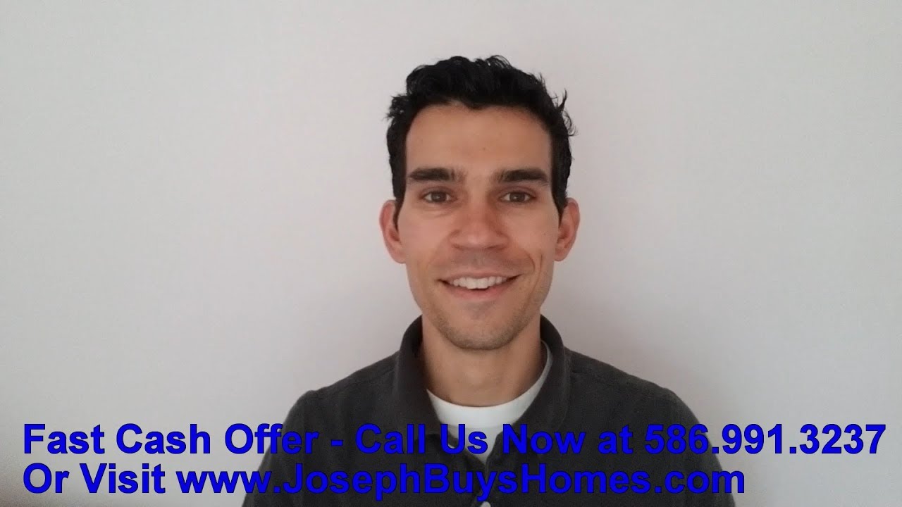 Selling My House for Cash in Detroit MI | CALL 586.991.3237