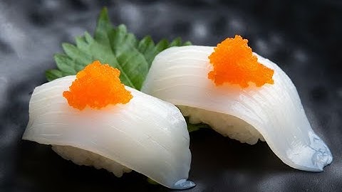 The Sushi Cuttlefish Slice Product Creation Process