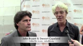 DIFF 2015 Red Carpet: John Bryant & Stewart Copeland