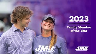 The 2023 JMU Family Member of the Year