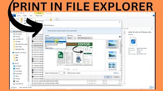 Famous How To Print In File Explorer Wealth