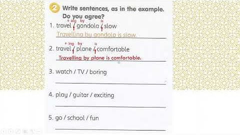 Year 4 Get Smart Plus 4 Module 6 Getting Around (Workbook page 52: Activity 1-3)