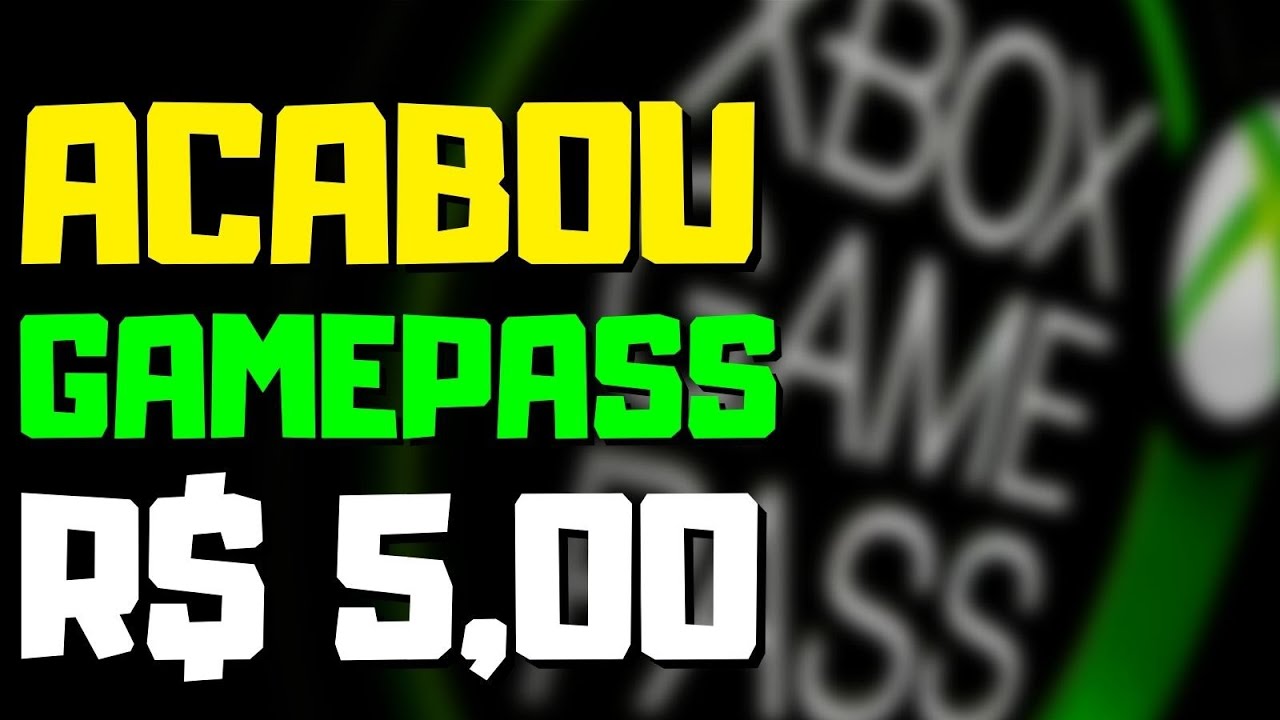 O FIM DA PROMOÇÃO DE 5 REAIS DO GAME PASS ULTIMATE - ENTENDA TUDO 