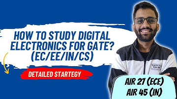 🔥How to Study Digital Electronics for GATE || EC/EE/IN/CS ||  PrepFusion