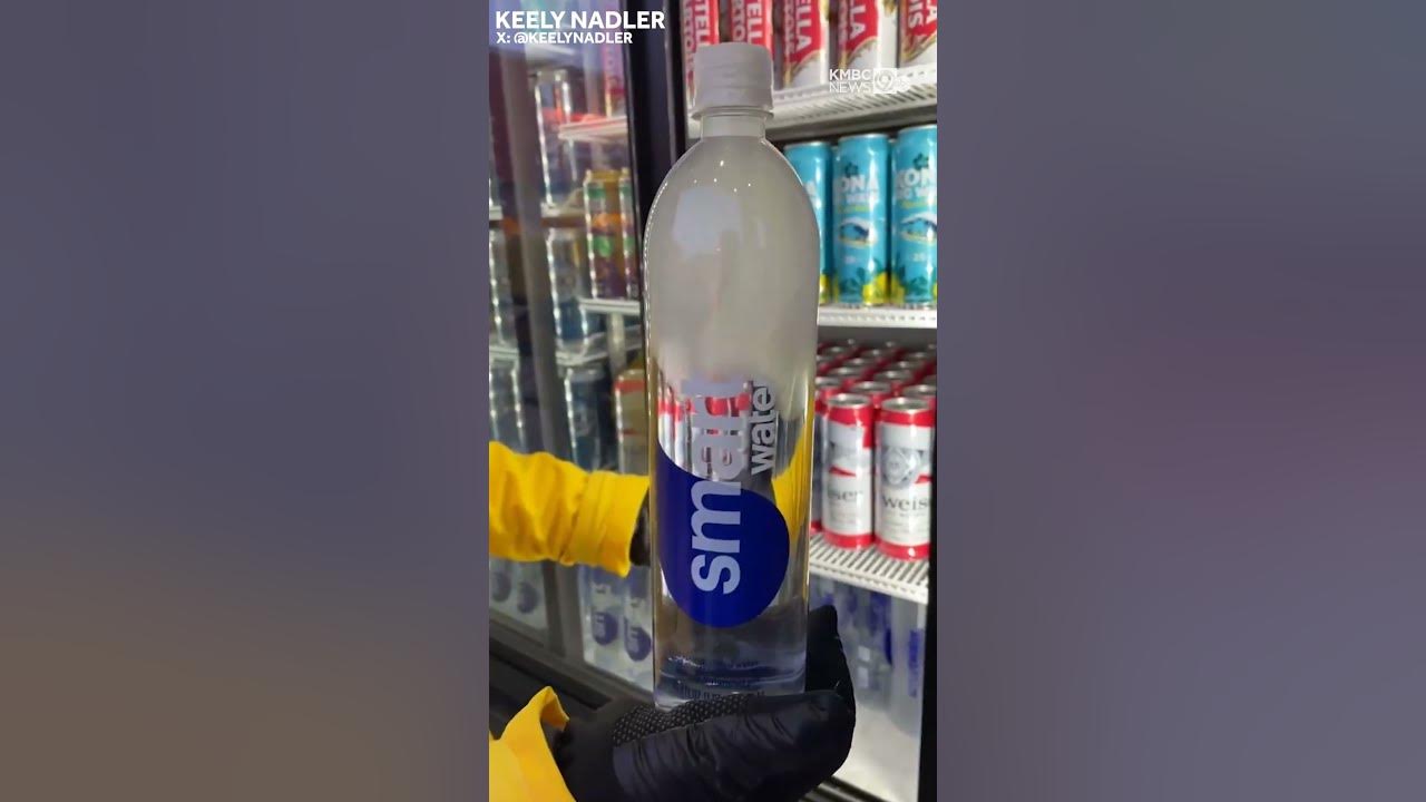 How cold at Arrowhead? Watch this water bottle freeze in seconds YouTube