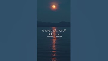 كانوا قليلاً من الليل مايهجعون وبالأسعار هم يستغفرون ( سورة الذاريات )