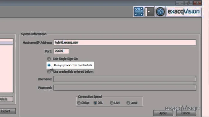 Add Systems, exacqVision