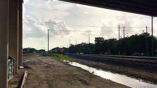KCS 4769, Black Progress Rail 7240 grain train, Rosenberg Texas 7/10/2021