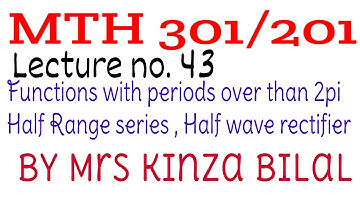 MTH301 Lecture 43 | MTH201 Lecture 43 | Kinza Bilal | Education World