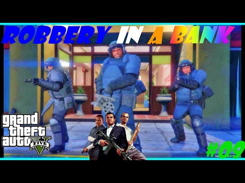 Gta5 Robbery In A Bank With Trevor And Franklin Tyg - franklin gta 5 roblox