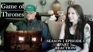 Game of thrones season 1 episode 5 part reaction!