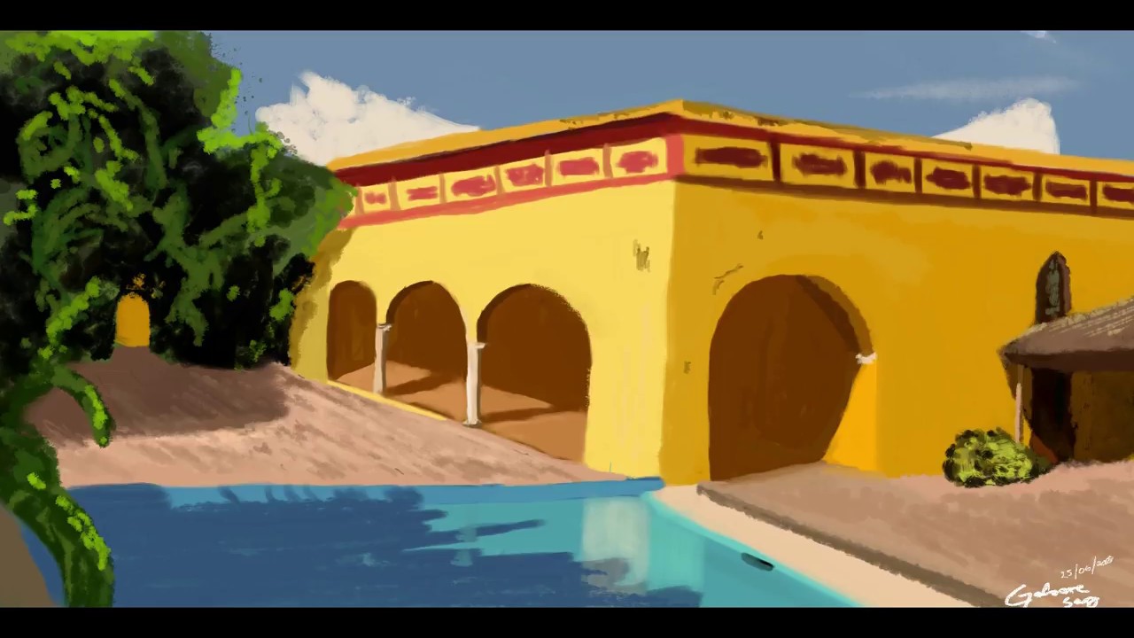 HACIENDA DE YUCATÁN SPEED PAINTING USANDO SKETCHBOOK - thptnganamst.edu.vn