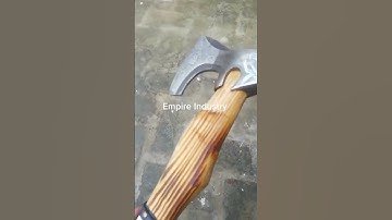 Handmade Viking Axe With Leather Sheath For Sae (Link In Comment)