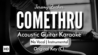 Comethru [Karaoke Acoustic] - Jeremy Zucker [Male Key | HQ Audio]