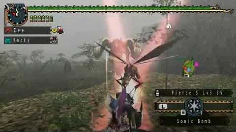 [MHFU] HBG -  G.Plesioth x2 FAST KILL!