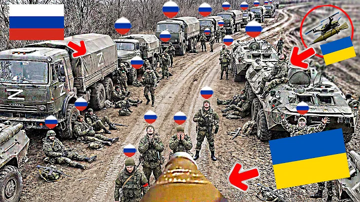 Swarm of Ukrainian Azov FPV Drones Destroys Large Russian Convoy Near Pokrovsk!