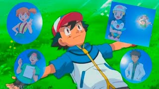 Ash remembers all his old friends after coming back from unova | Pokemon BW Adventures in Unova