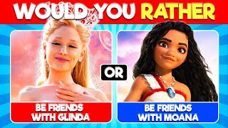 Would You Rather: Wicked ✨ Moana 2 🌊 Barbie 🩷 Minecraft ⛏️ Encanto🕯️