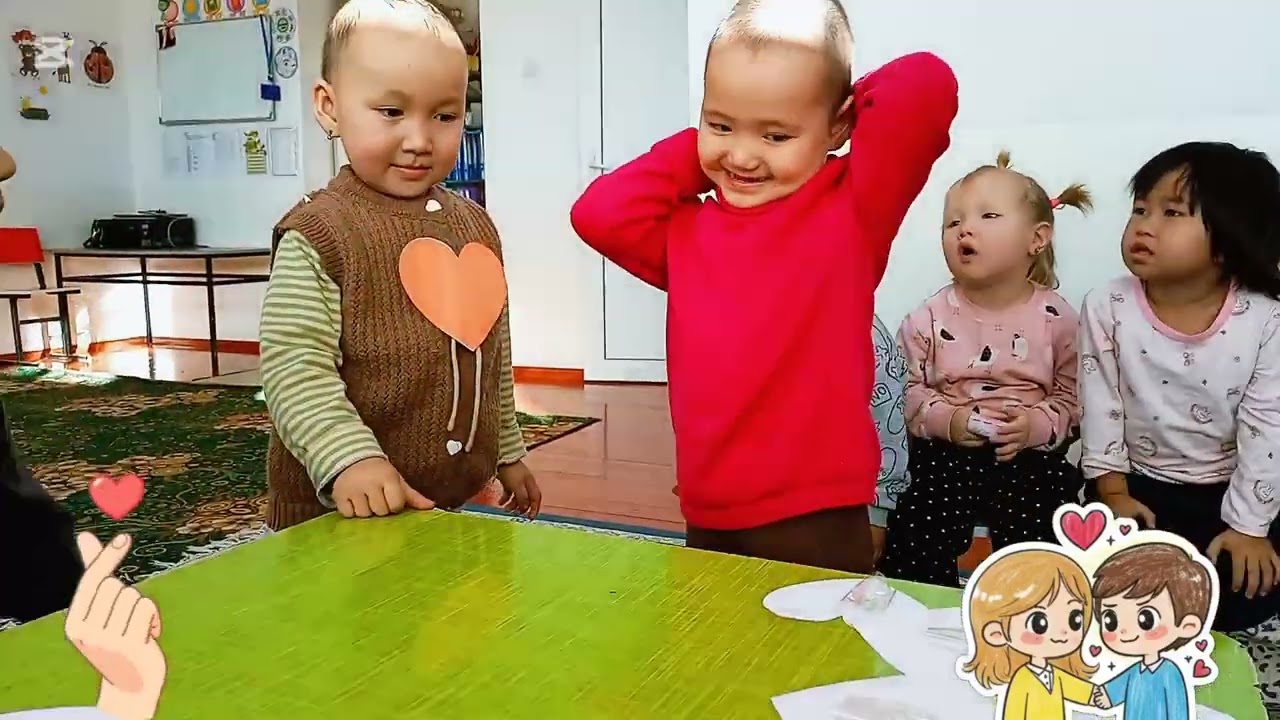 “Бакчадан башталган достук –Жүрөктөн чыккан жылуулук” 💖