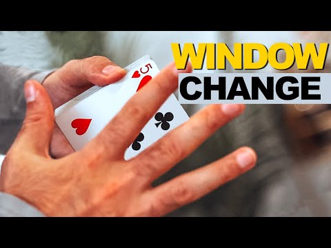 The Window Color Change - Card Trick Tutorial