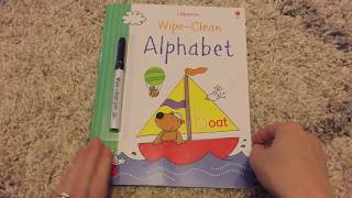 Usborne Alphabet (Wipe-Clean)