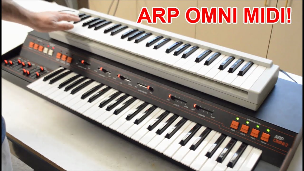 Установка ARP Omni и Omni 2 MIDI — Synthchaser 