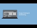 Design thinking and wireframing