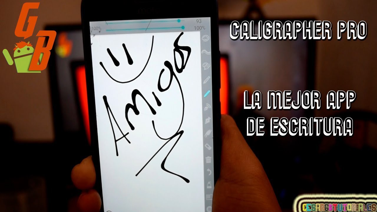 Caligrapher PRO - La mejor app para escribir | Un pizarrón  en tu dispositivo ANDROID