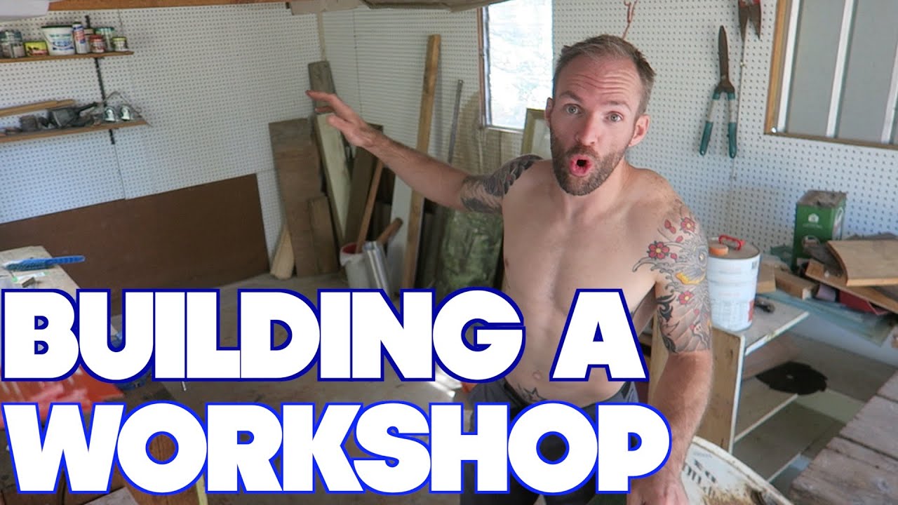 BUILDING A WORKSHOP - Video Blog 223 - YouTube