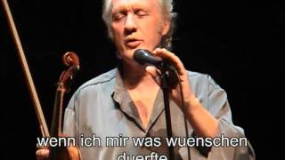 Herman van Veen zingt "Wenn ich mir was wunschen durfte..." chords