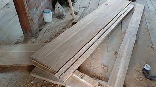 Building a wall mounted wardrobe dressing cabinet//woodworking ideas