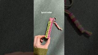 A Crochet lipstick holder 🩷 #crochet