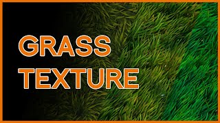 Painting Grass Texture - timelapse -