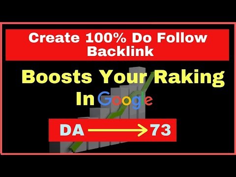 Create High Authority Quality Do follow Backlink DA 73 [In Hindi]