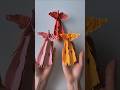 Can you fold a phoenix from just one paper? 🦅Cách gấp chim phượng hoàng bằng giấy dễ