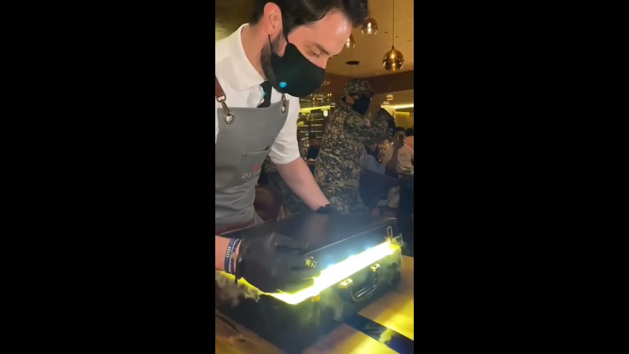 WE Ordered A 1000 Gold Steak And This Happened Shorts