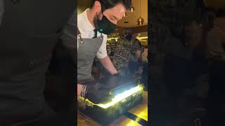 WE ordered  a $1000 gold steak  and this happened|#shorts Net Worth