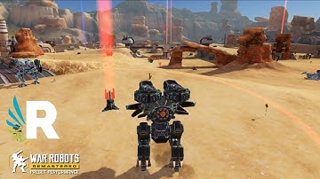 War Robots Remastered: AMAZING GRAPHICS - Gameplay with OLD SCHOOL ROBOTS
