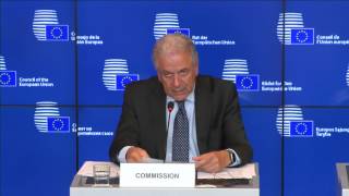 Remarks by Commissioner Avramopoulos following the JHA